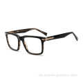 Neues klassisches Big Square Customized Logo Kunststoff Acetat Brille Frames